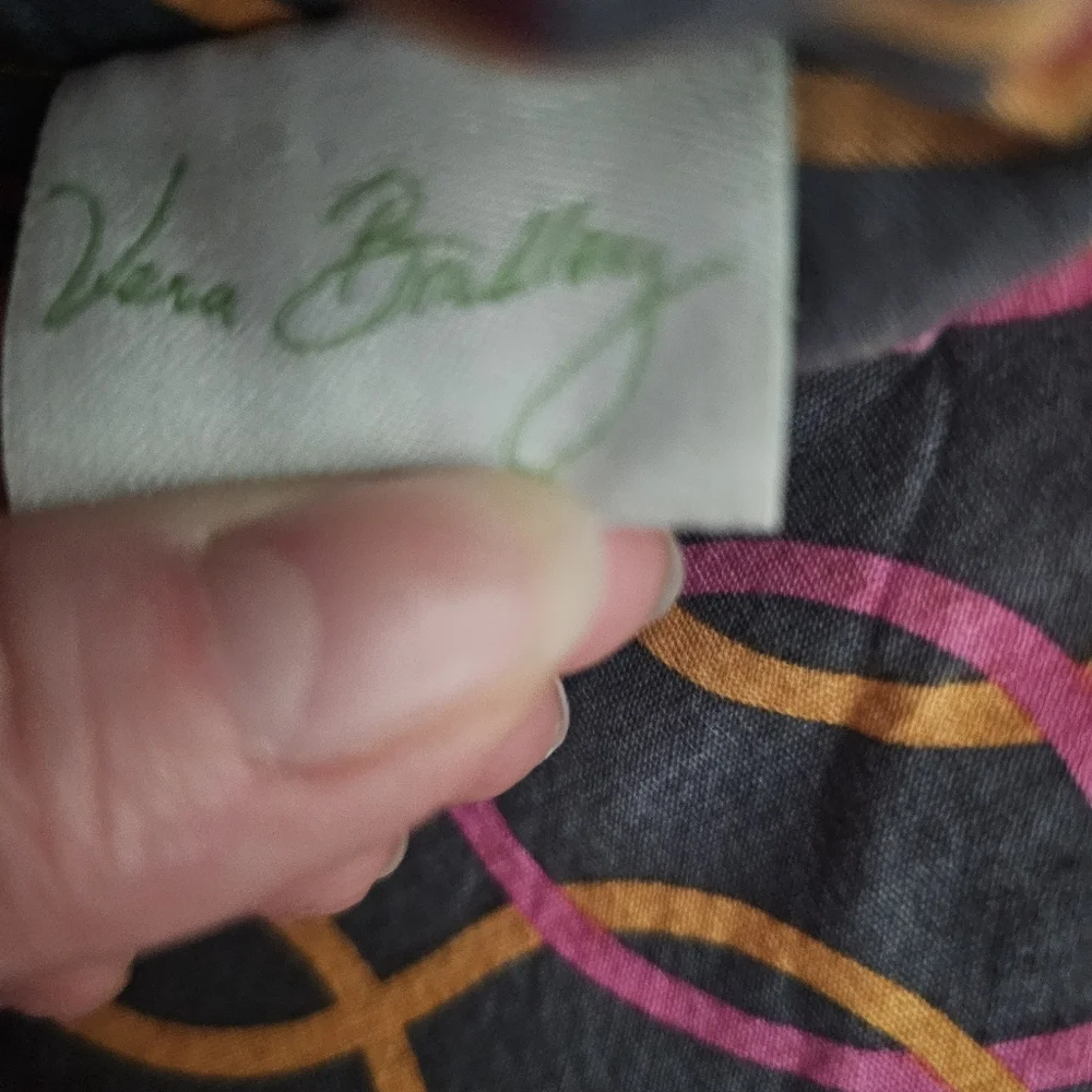Vera Bradley Jazzy Bloom Computer Bag/Messenger Bag